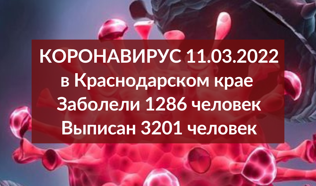 На Кубани снова выросло количество заболевших коронавирусом